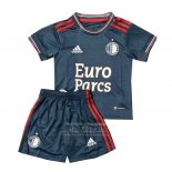 Camiseta De Futbol Feyenoord Segunda Nino 2022-2023