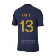 Camiseta De Futbol Francia Jugador Kante Primera 2022