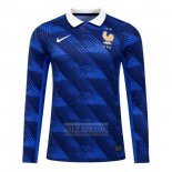 Camiseta De Futbol Francia Primera Manga Larga 2026