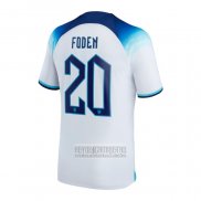 Camiseta De Futbol Inglaterra Jugador Foden Primera 2022