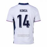 Camiseta De Futbol Inglaterra Jugador Konsa Primera 2024