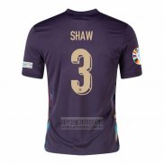 Camiseta De Futbol Inglaterra Jugador Shaw Segunda 2024