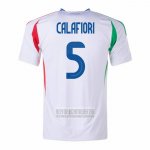 Camiseta De Futbol Italia Jugador Calafiori Segunda 2024-2025