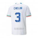 Camiseta De Futbol Italia Jugador Chiellini Segunda 2022