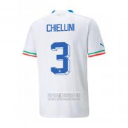 Camiseta De Futbol Italia Jugador Chiellini Segunda 2022