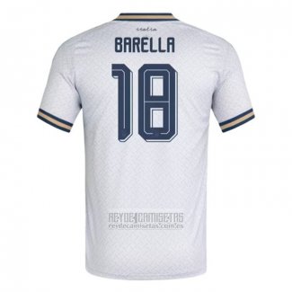 Camiseta De Futbol Italia Jugador Nicolo Barella Segunda 2026