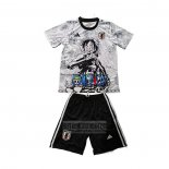 Camiseta De Futbol Japon Anime Nino 2025-2026 Blanco