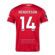 Camiseta De Futbol Liverpool Jugador Henderson Primera 2023-2024