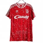 Camiseta De Futbol Liverpool Primera Retro 89-91