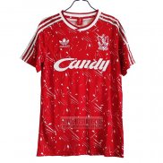 Camiseta De Futbol Liverpool Primera Retro 89-91