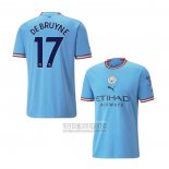 Camiseta De Futbol Manchester City Jugador De Bruyne Primera 2022-2023
