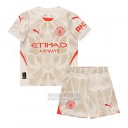 Camiseta De Futbol Manchester City Portero Tercera Nino 2024-2025