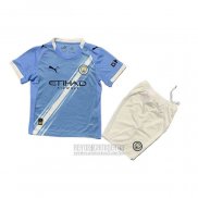 Camiseta De Futbol Manchester City Primera Nino 2025-2026