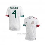 Camiseta De Futbol Mexico Jugador E.Alvarez Segunda 2020-2021