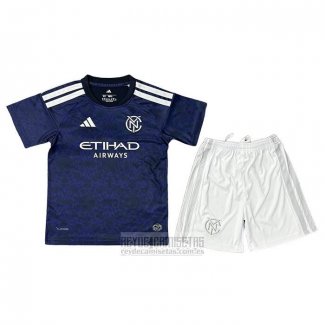 Camiseta De Futbol New York City Segunda Nino 2026
