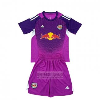Camiseta De Futbol New York Red Bulls Portero Primera Nino 2025
