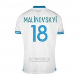 Camiseta De Futbol Olympique Marsella Jugador Malinovskyi Primera 2023-2024