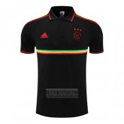 Camiseta De Futbol Polo del Ajax 2022-2023 Negro