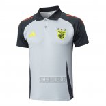 Camiseta De Futbol Polo del Benfica 2024-2025 Gris