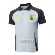 Camiseta De Futbol Polo del Benfica 2024-2025 Gris