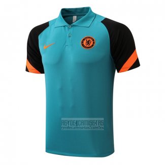 Camiseta De Futbol Polo del Chelsea 2022-2023 Verde