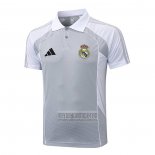 Camiseta De Futbol Polo del Real Madrid 2025-2026 Gris