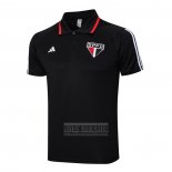 Camiseta De Futbol Polo del Sao Paulo 2023-2024 Negro