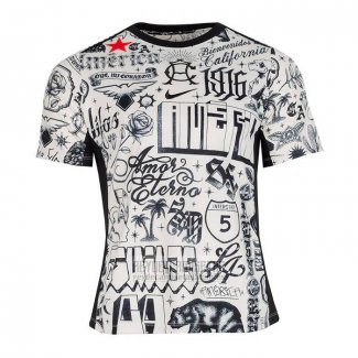 Camiseta De Futbol Pre Partido del America 2024 Blanco