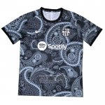 Camiseta De Futbol Pre Partido del Barcelona 2024 Negro