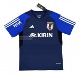 Camiseta De Futbol Pre Partido del Japon 2023 Azul