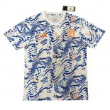 Camiseta De Futbol Pre Partido del Lyon 2024 Azul