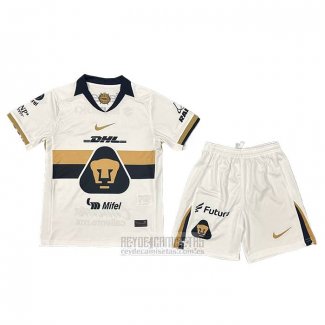 Camiseta De Futbol Pumas UNAM Primera Nino 2025-2026