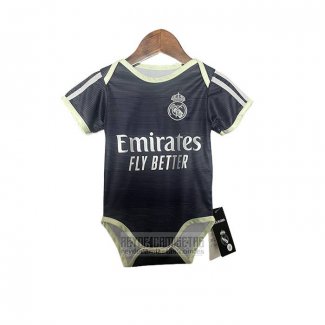 Camiseta De Futbol Real Madrid Segunda Bebe 2025-2026