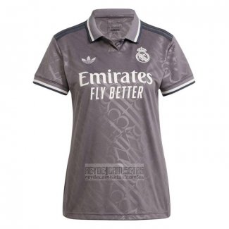 Camiseta De Futbol Real Madrid Tercera Mujer 2024-2025