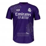 Camiseta De Futbol Real Madrid Y-3 Cuarto 2024 Purpyra