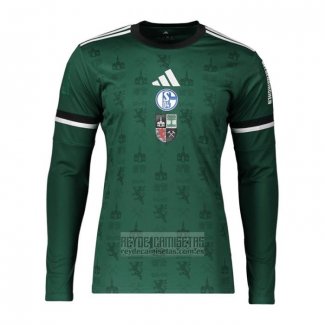 Camiseta De Futbol Schalke 04 Aniversario Manga Larga 2025-2026
