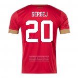 Camiseta De Futbol Serbia Jugador Sergej Primera 2022