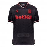 Camiseta De Futbol Stoke City Segunda 2022-2023 Negro