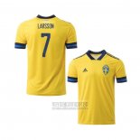 Camiseta De Futbol Suecia Jugador Larsson Primera 2020