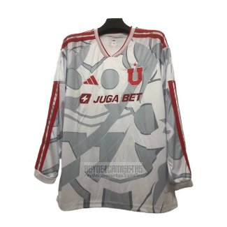 Camiseta De Futbol Universidad de Chile Special Manga Larga 2026 Gris