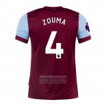 Camiseta De Futbol West Ham Jugador Zouma Primera 2023-2024