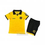 Camiseta De Futbol Wolves Primera Nino 2025-2026