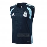 Camiseta De Futbol de Entrenamiento Argentina Sin Mangas 2025-2026 Azul