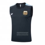 Camiseta De Futbol de Entrenamiento Argentina Sin Mangas 2025 Azul