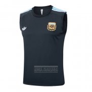Camiseta De Futbol de Entrenamiento Argentina Sin Mangas 2025 Azul