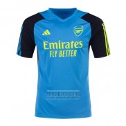 Camiseta De Futbol de Entrenamiento Arsenal 2023-2024 Azul