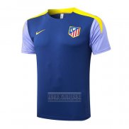 Camiseta De Futbol de Entrenamiento Atletico Madrid 2025-2026 Azul