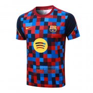 Camiseta De Futbol de Entrenamiento Barcelona 2026-2027 Azul Rojo