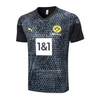 Camiseta De Futbol de Entrenamiento Borussia Dortmund 2023-2024 Negro