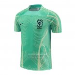 Camiseta De Futbol de Entrenamiento Brasil 2022-2023 Verde